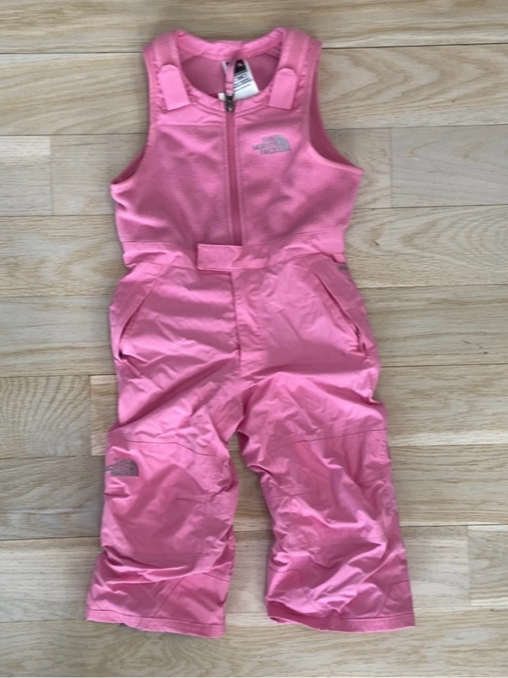 the north face pink girls snow pant